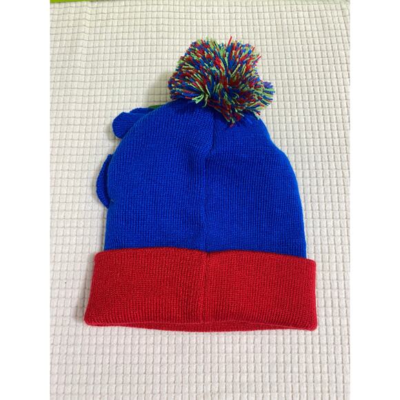 Beanie Cap - PJ Mask - Blue/Red w/Mittens Hat 358805 - Picture 2 of 6